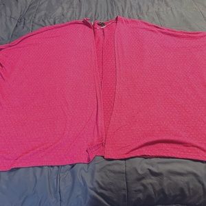 Lane Bryant - Textured Open-Front Dolman Overpiece